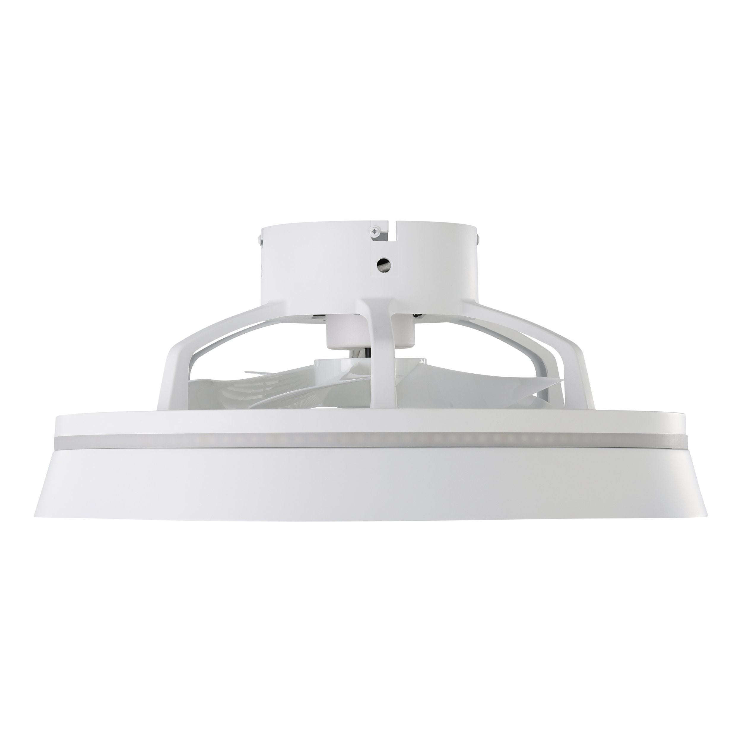 Vallonia LED Bladeless DC Ceiling Fan With RGB White Matt - 20809501