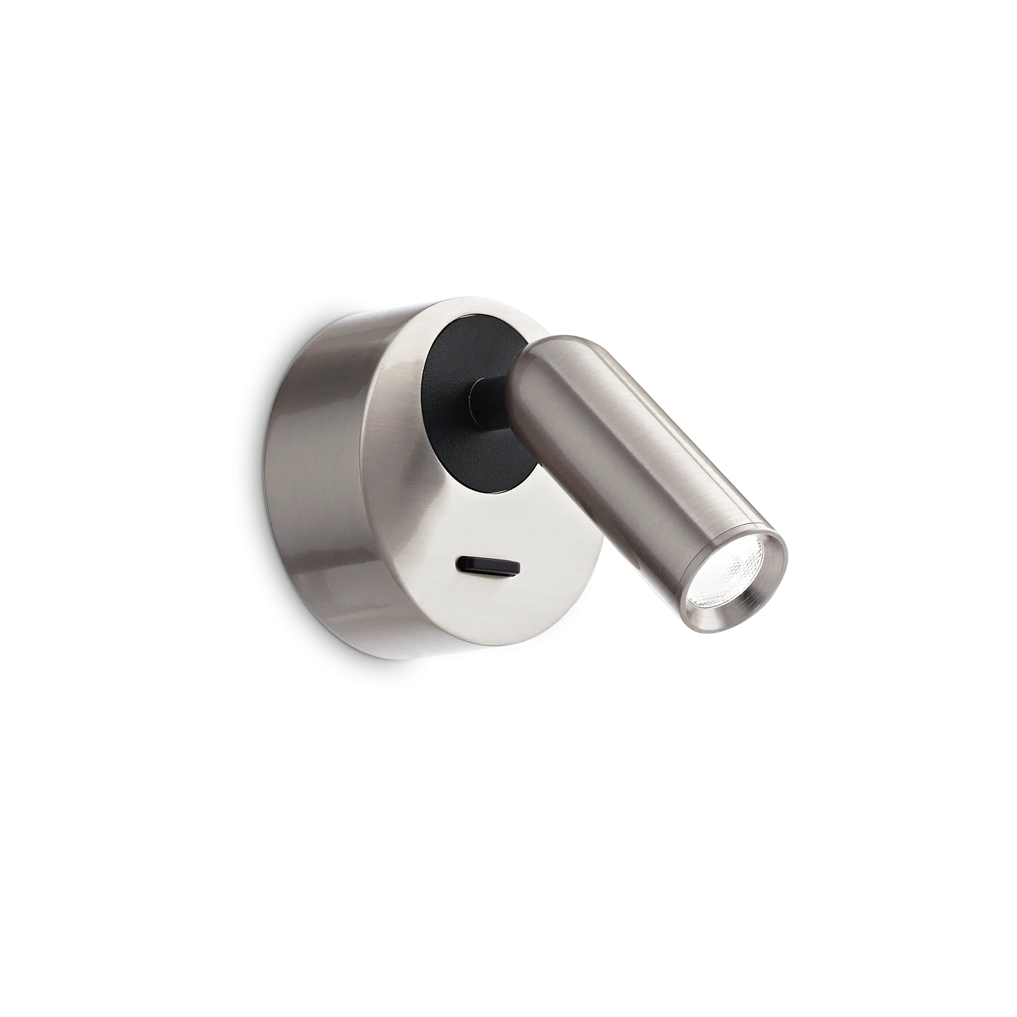 Round Bean Ap Wall Sconce 3W 3000K Nickel - 260631