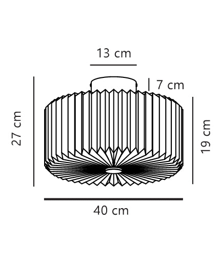 Vivienne Ceiling Lamp Black - 2612206003
