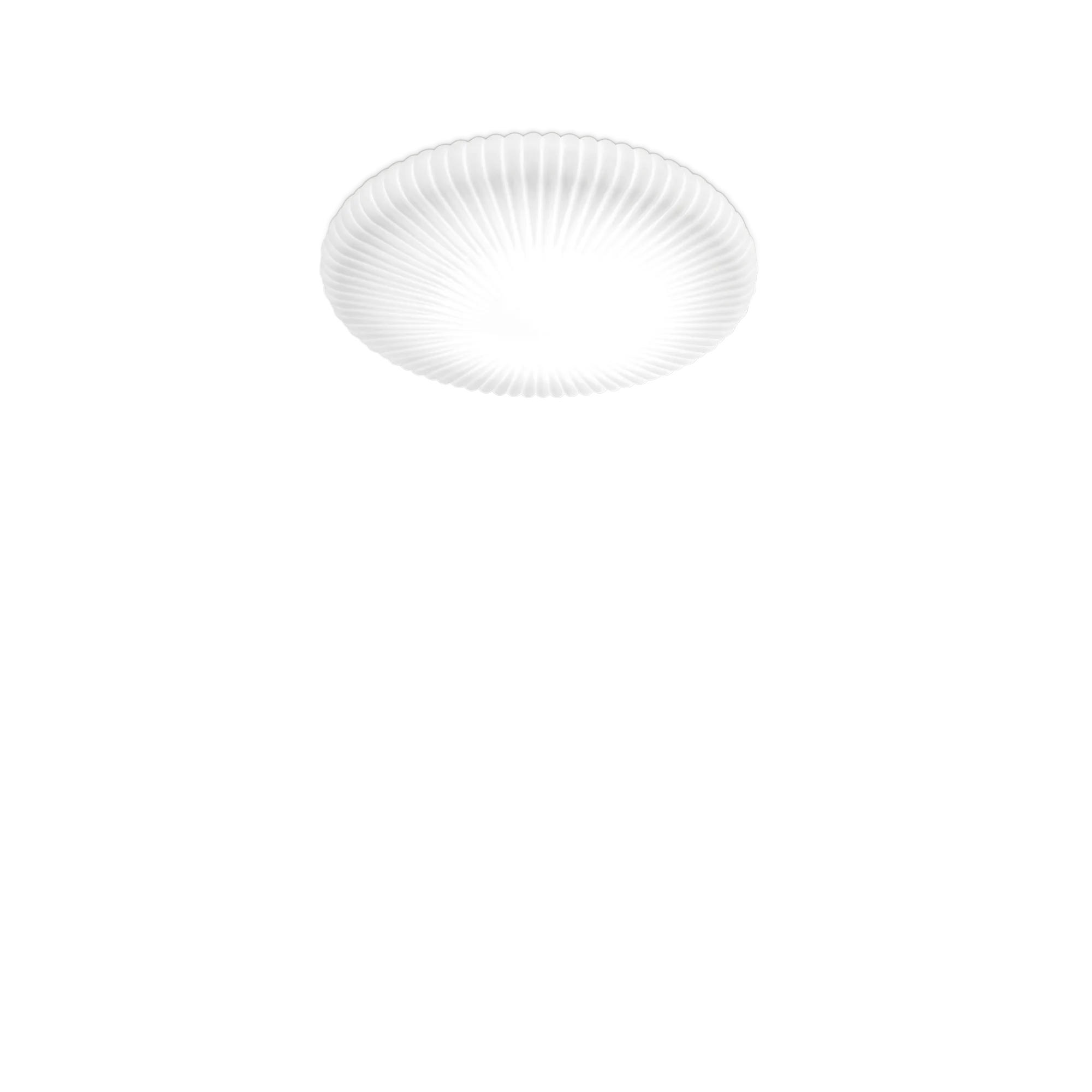 Atrium 450mm LED Ceiling Flush Mount Light 22W 3000K White - 265827