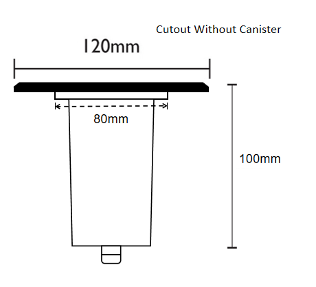 Inground Light 12V 316 Stainless Steel Aluminium - 3A-421