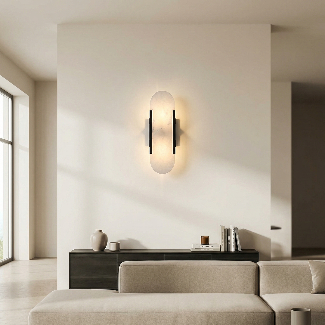 Yves Up & Down Wall Light Black - ELYS11749