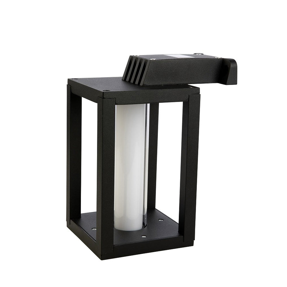 Buy Exterior Wall Lights Australia Fiorentino Lighting - GABBANA 1 Light LED Wall Light Black