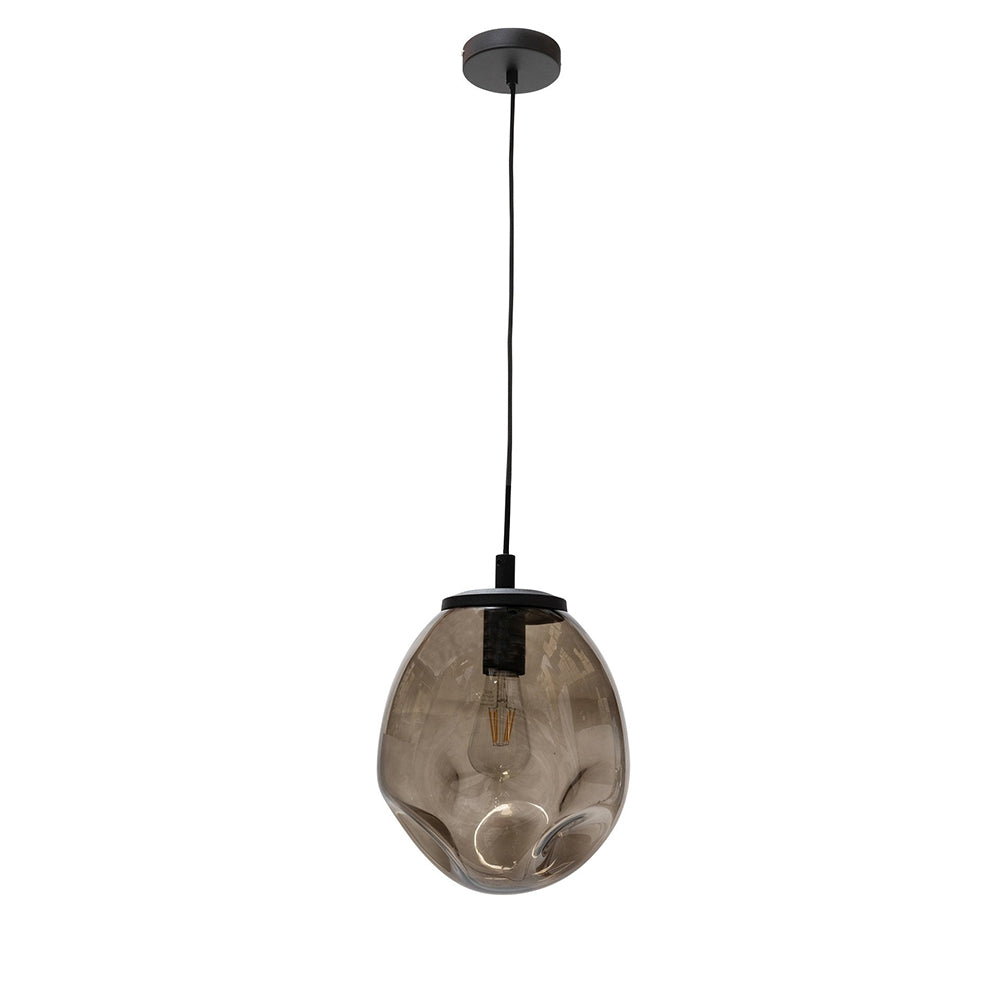 Buy Pendant Lights Australia Fiorentino Lighting - EVA 1 Light Pendant Large Coffee