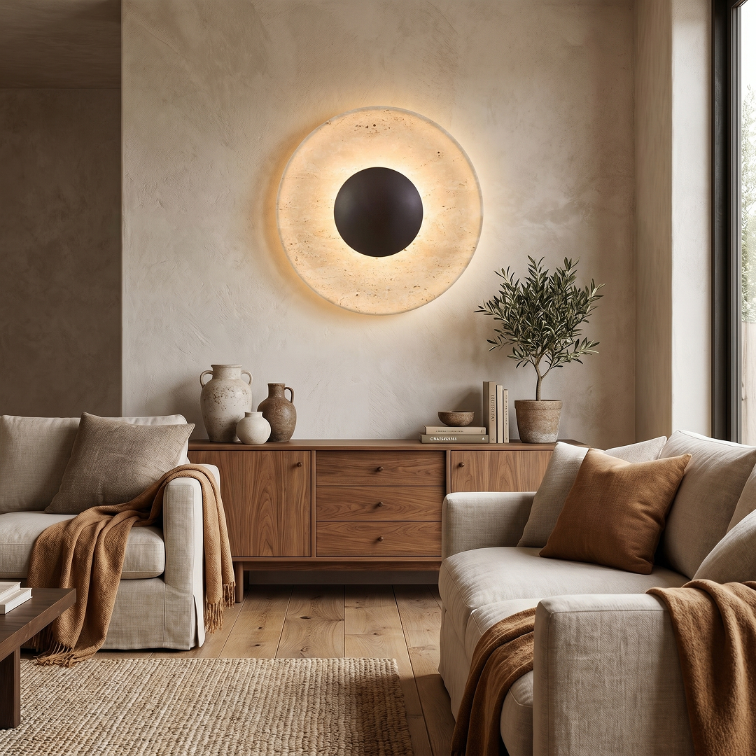 Firan LED Wall Light 5W 3000K Beige & Bronze - FIRAN WB-BE