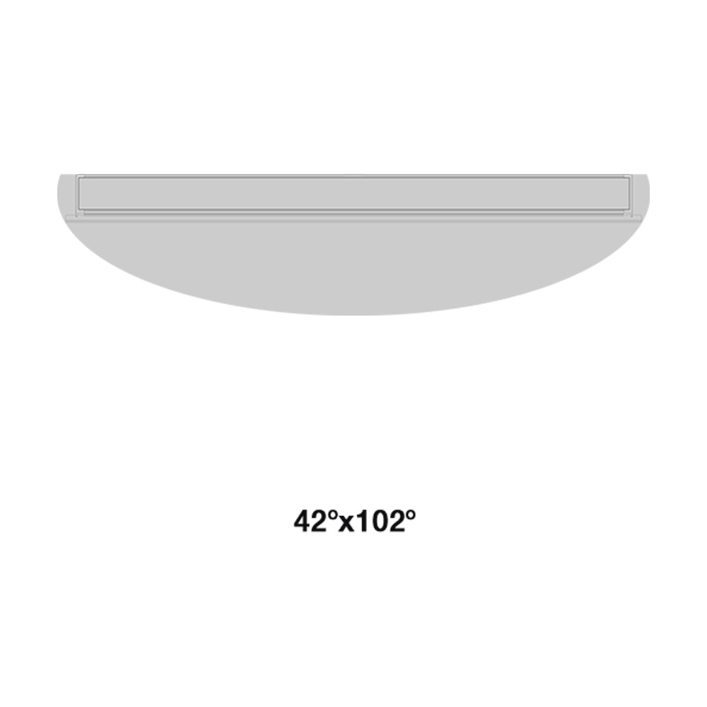 Buy Up / Down Wall Lights Australia Berica Out 3.2 Concave Up & Down Wall Light 56W CRI80 On / Off Aluminium 4000K - BU31100