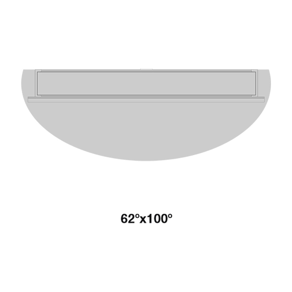 Buy Up / Down Wall Lights Australia Berica Out 1.1 Convex Up & Down Wall Light 30W CRI90 DALI Aluminium 3000K - BU1110