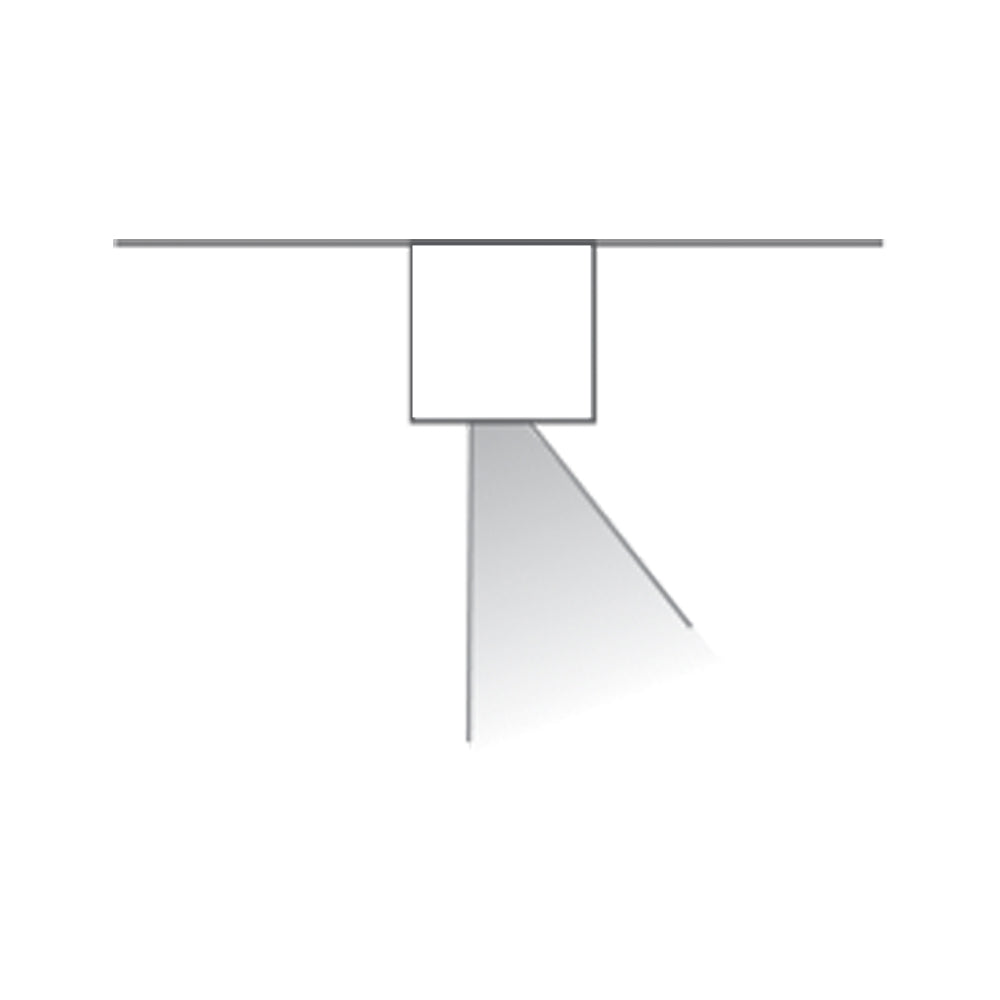 Buy Surface Mounted Downlights Australia Cube C 1.3 Surface Mounted Downlight Tilted 20° Aluminium RGB - CU1331