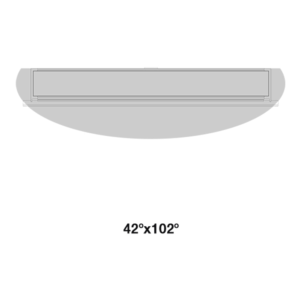 Berica Out 3.1 Concave Up & Down Wall Light 30W CRI80 DALI Aluminium 2200K - BU31100