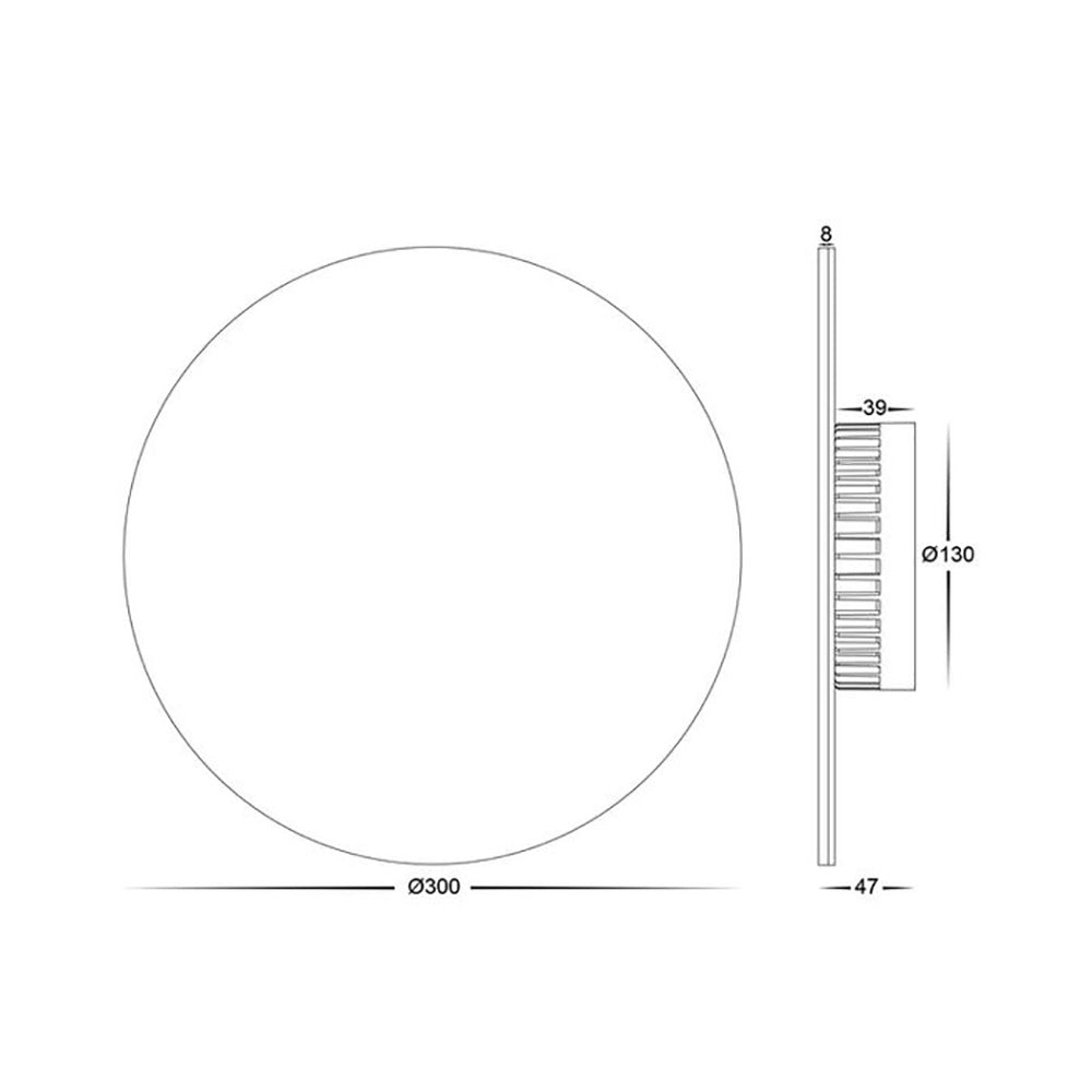 Buy Exterior Wall Lights Australia Halo Exterior Wall Light 12V 24W White Aluminium 3CCT - HV3594T-WHT-12V