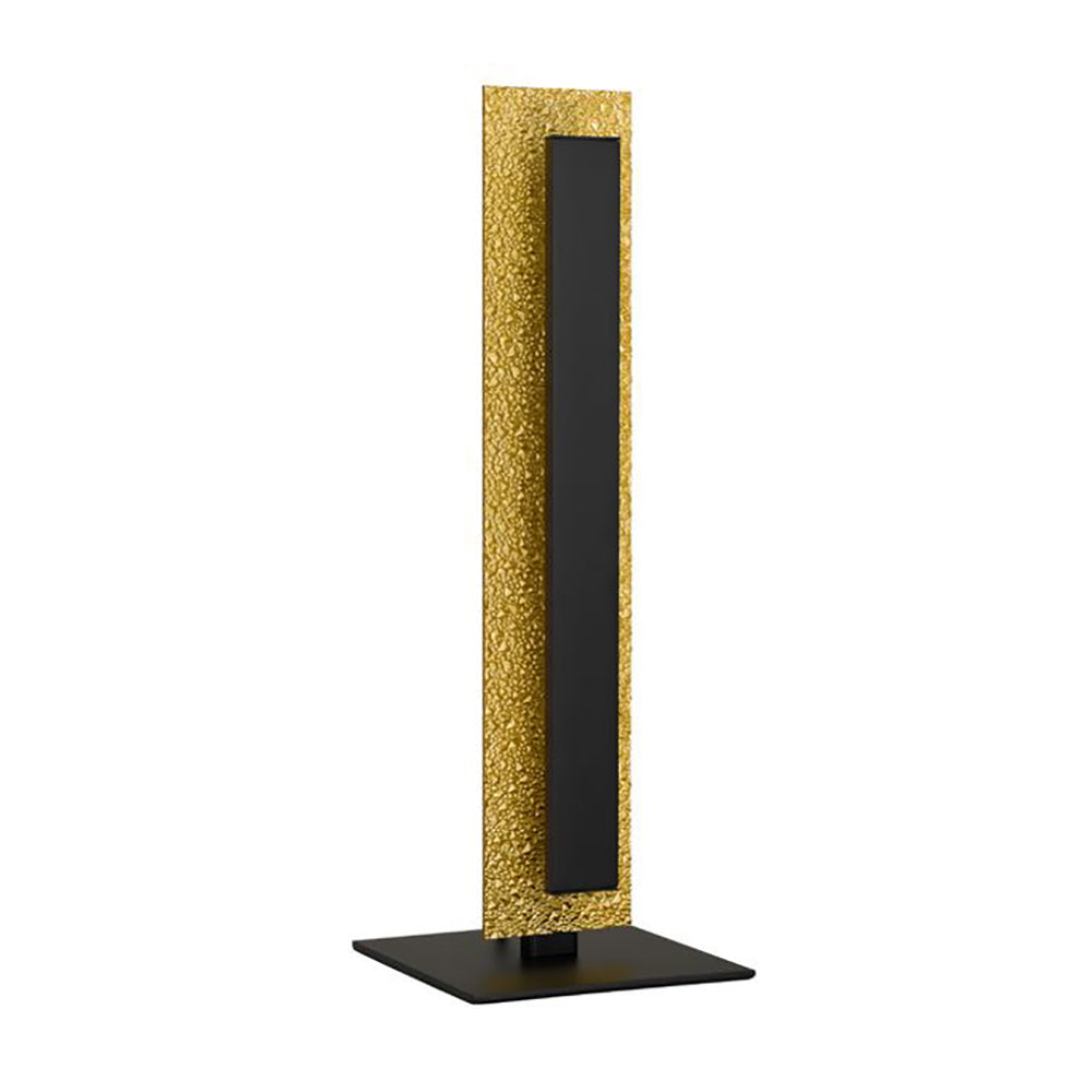 Buy Table Lamps Australia Serano Table Lamp Black Aluminium Gold Acrylic - SERANO2 TL-GD