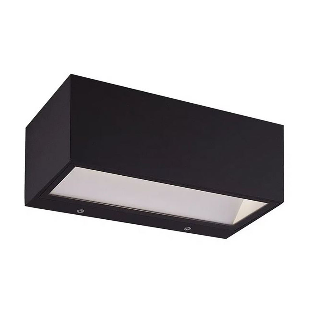 Delta Up / Down Wall Light Black Aluminium 3CCT - MLXD34518M