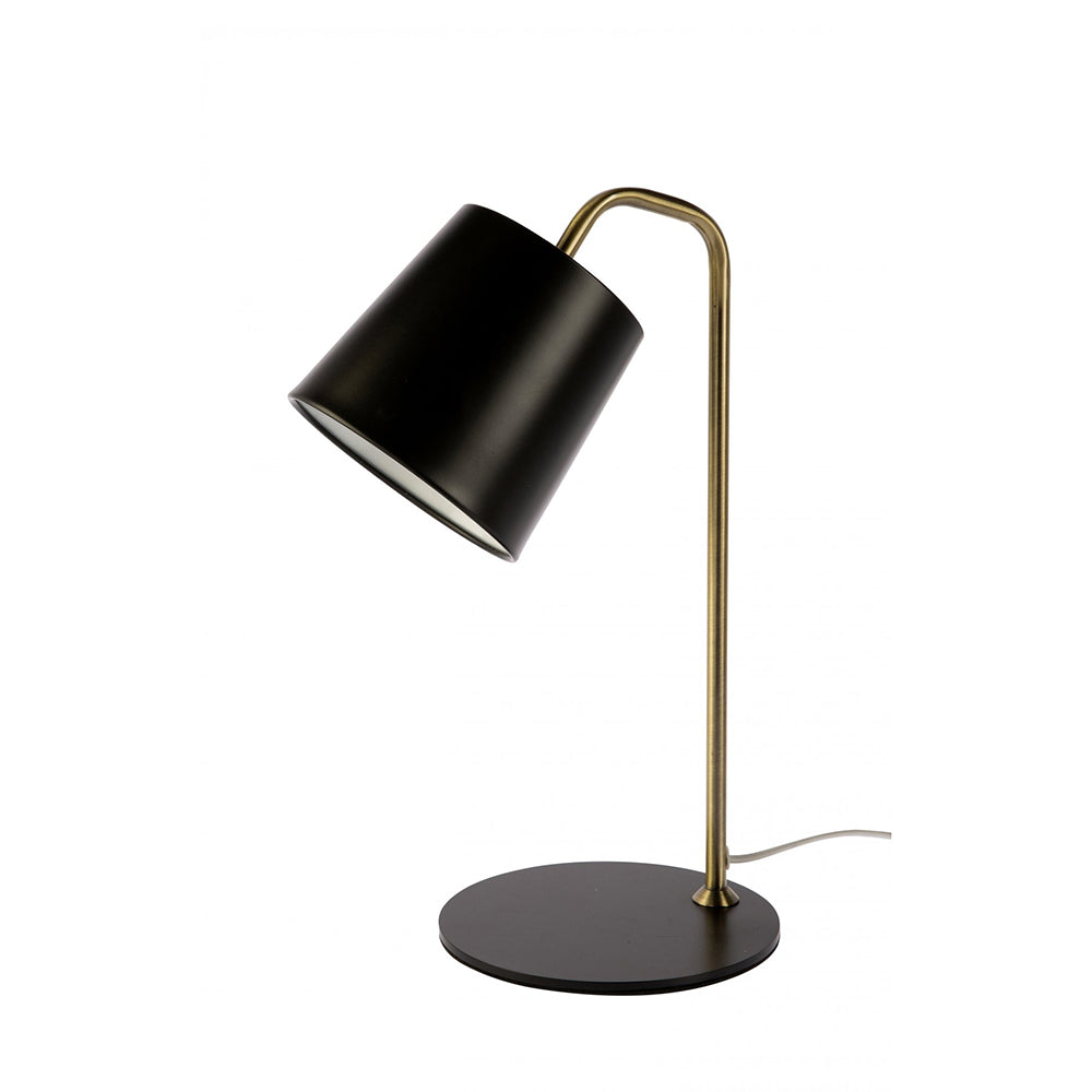 Fiorentino Lighting - COSTA 1 Light Table Lamp Black, Bronze