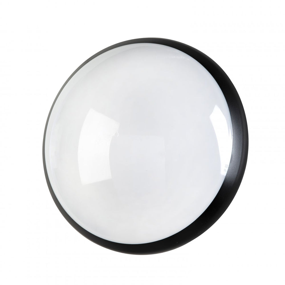 Fiorentino Lighting - KOMBI 1 Light Oyster Light Round Black