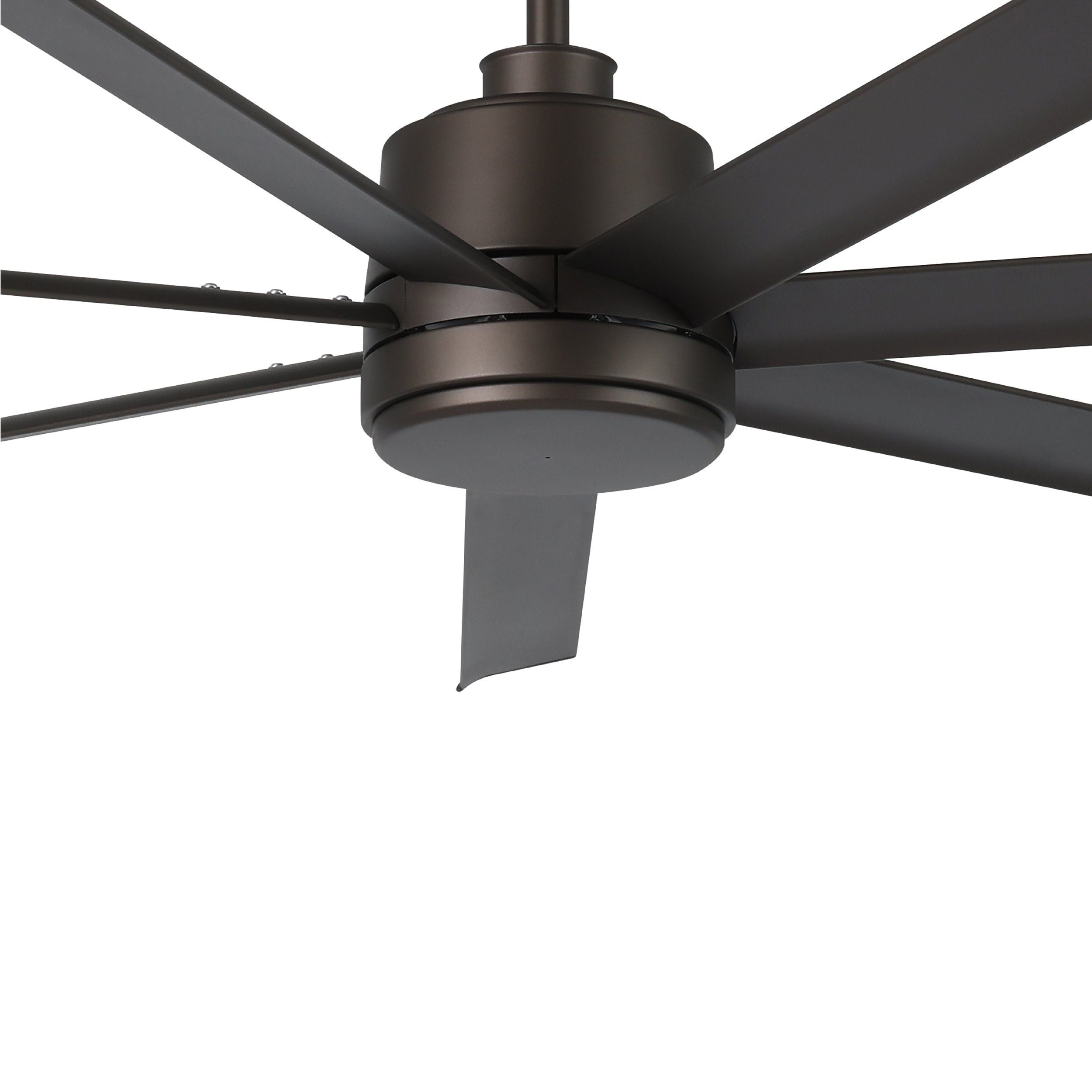Tourbillion DC Ceiling Fan 80" Aluminium Oil Rubbed Bronze Blade With Remote - 206184