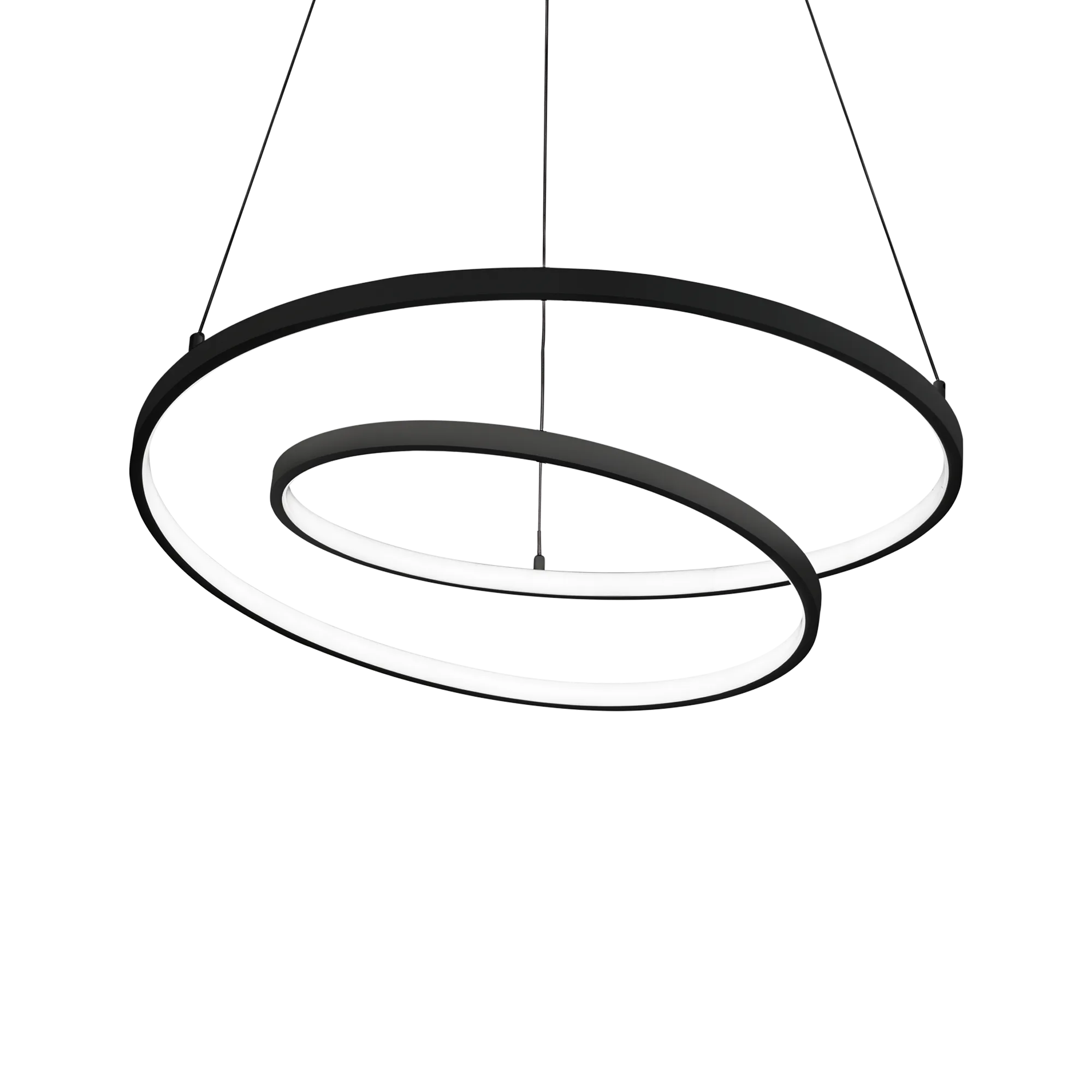 Oz Sp Dali LED Pendant W800mm Metal 3000K Black  - 304588