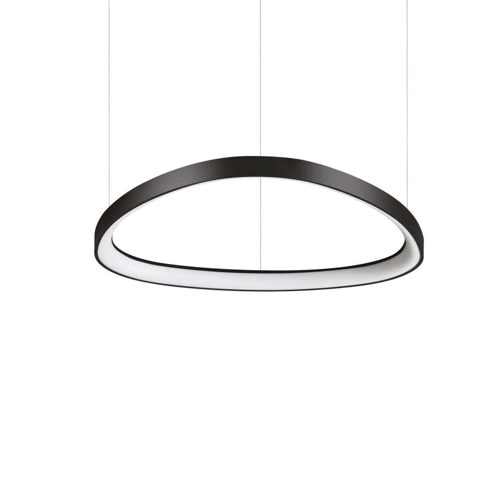 Gemini Metal LED Pendant 47W 2700K Black - 341569