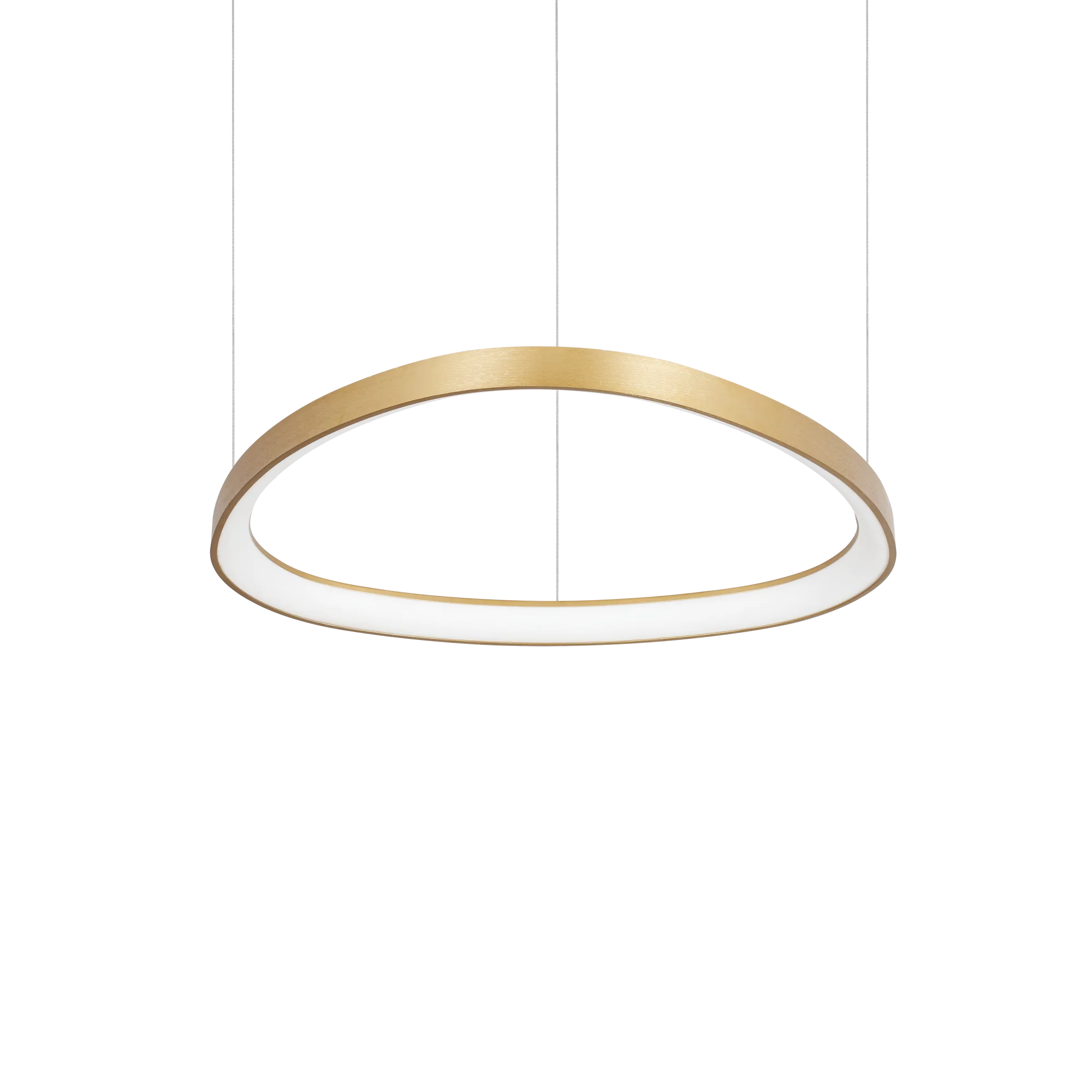 Gemini Metal LED Pendant 47W 3000K Brass - 304700