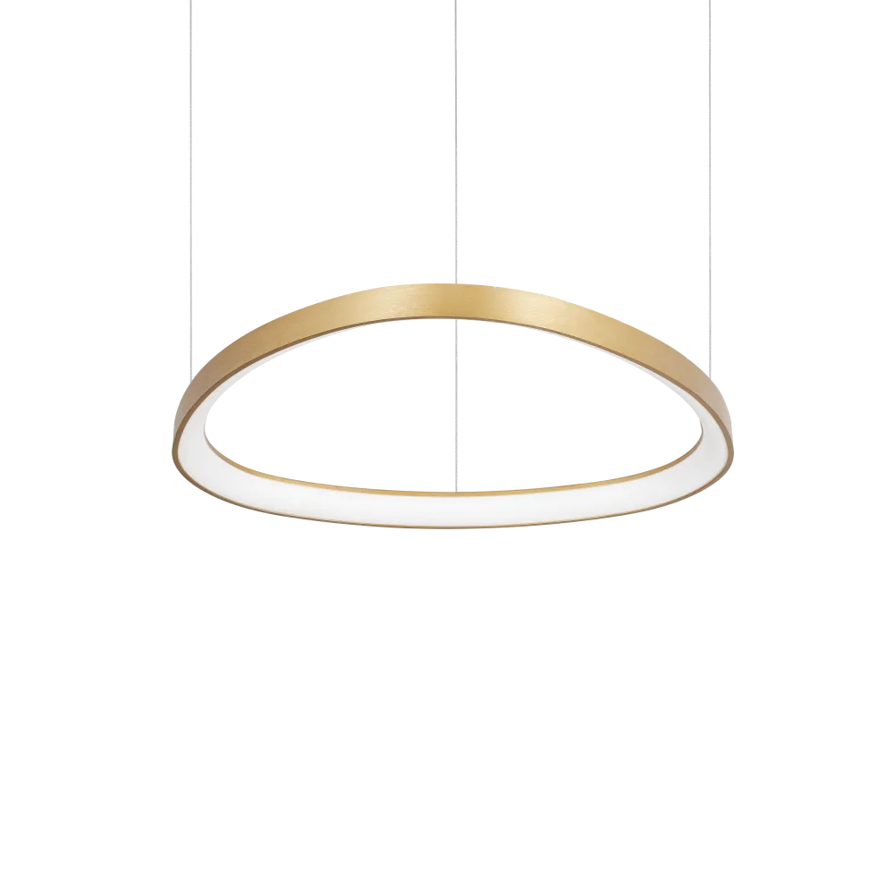 Gemini Metal LED Pendant 47W 2700K Brass - 341576