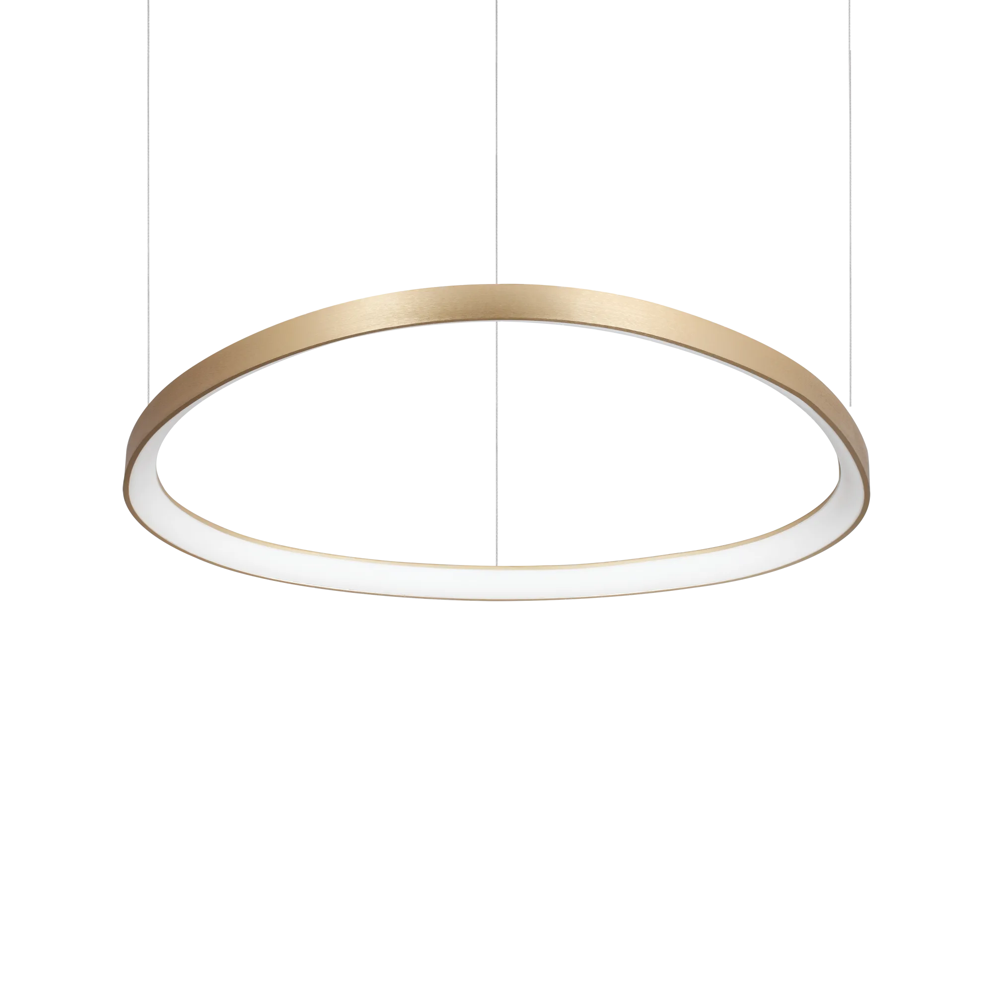 Gemini Metal LED Pendant 78W 2700K Brass - 341637