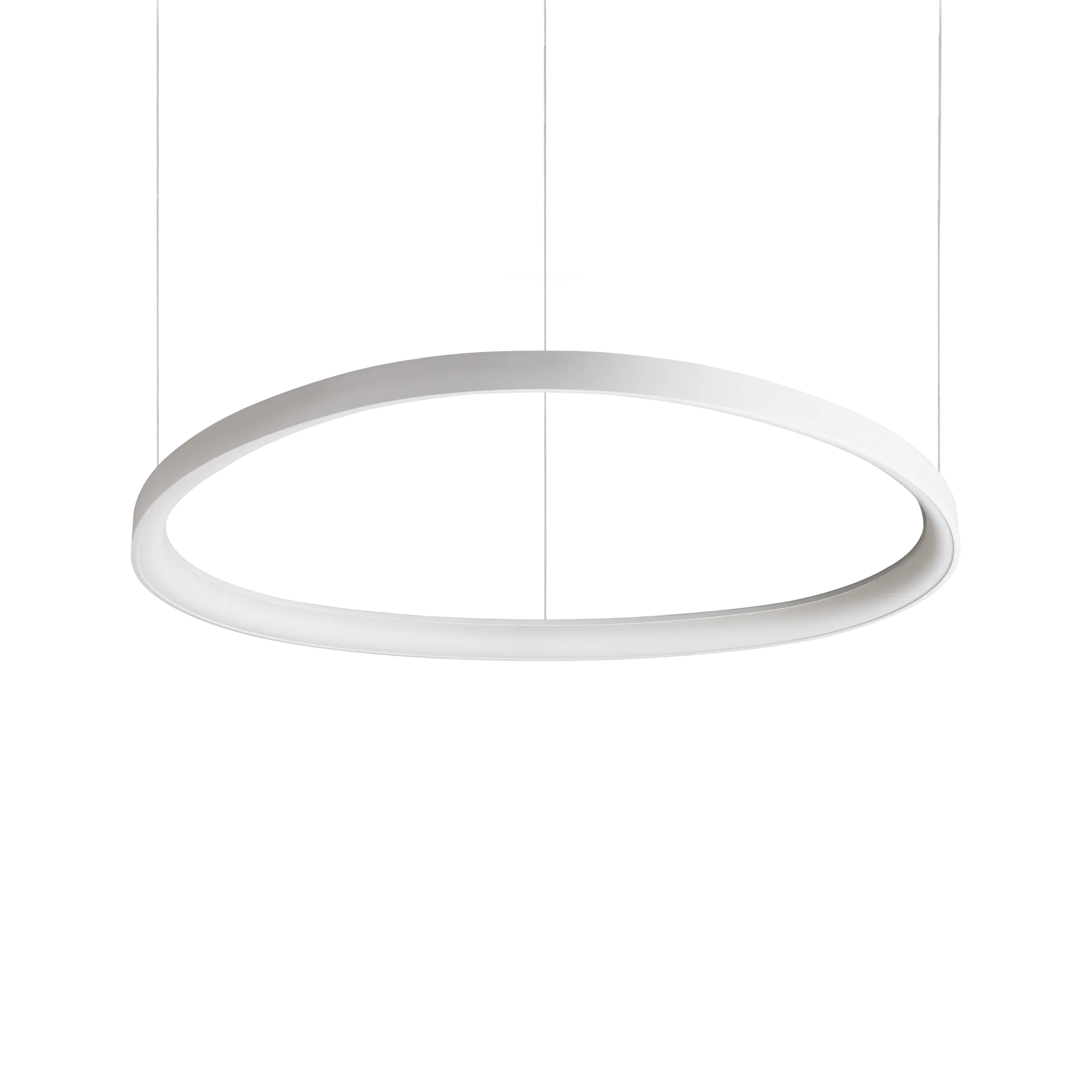 Gemini Metal LED Pendant 55W 3000K White - 304748