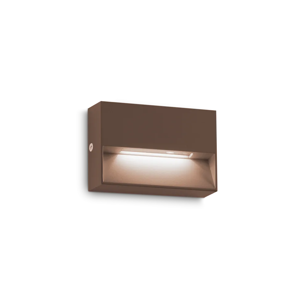 Dedra Small Exterior Wall Light 1.5W 3000K Brown - 316895