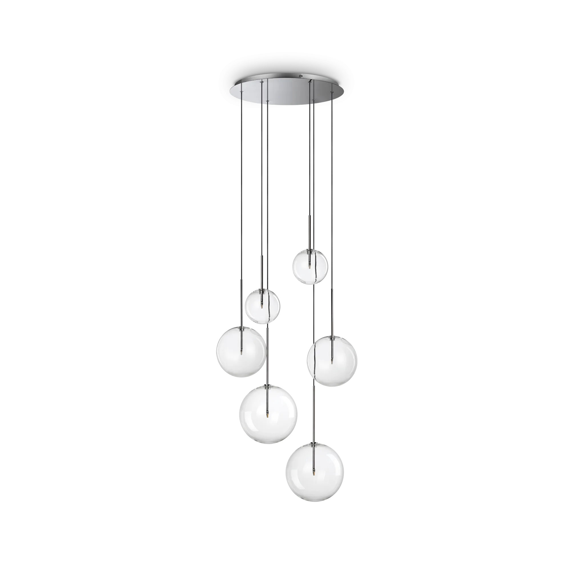 Equinoxe 6 Light LED Pendant 2W 3000K Chrome - 317250