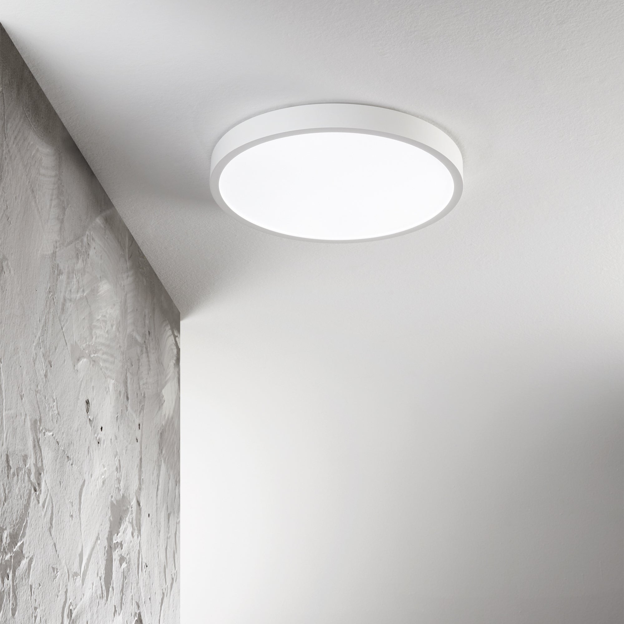 Ray 400mm Outdoor Close To Ceiling Light 26W 3000K White - 318264