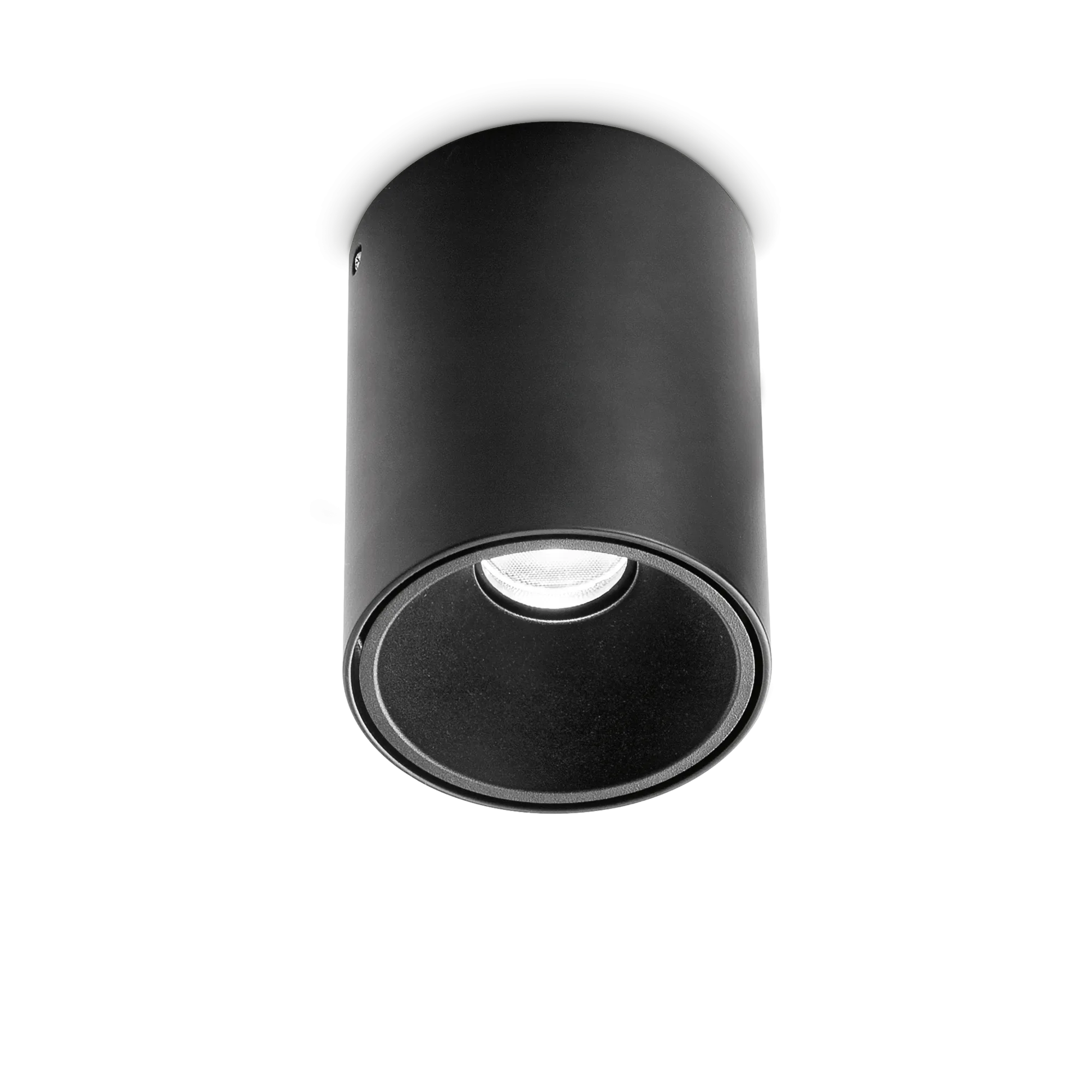 Nitro Round LED Ceiling Flush Mount Light 25W 3000K Black - 322711