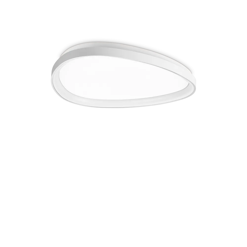 Gemini Metal LED Ceiling Flush Mount Light 30W 3000K White - 328041