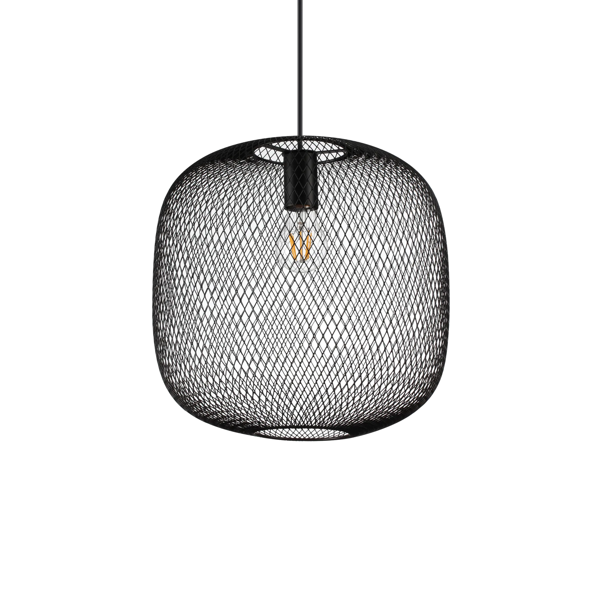 Net Large Pendant Light Black - 328126