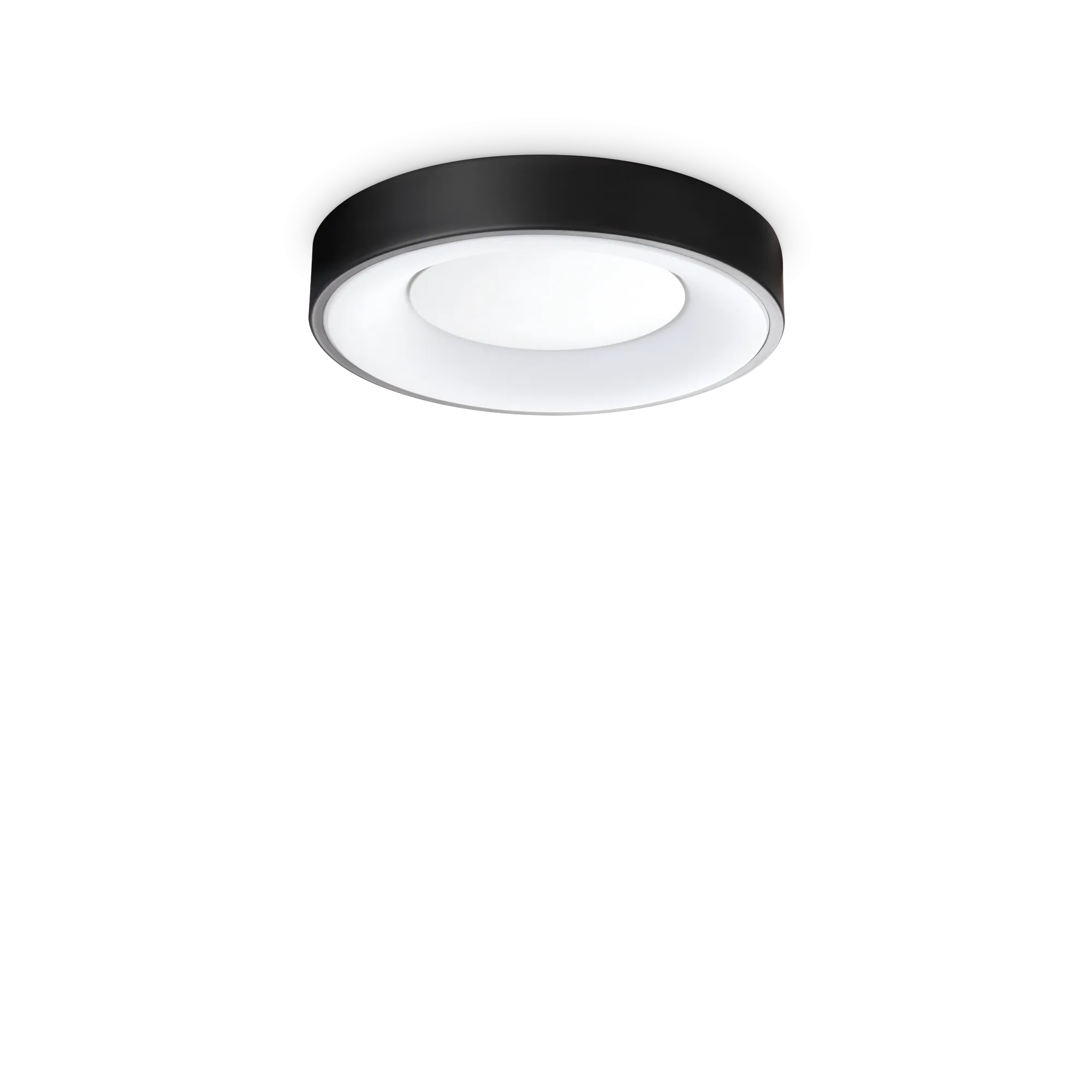 Planet 300mm LED Ceiling Flush Mount Light 15W 3000K Black - 328140