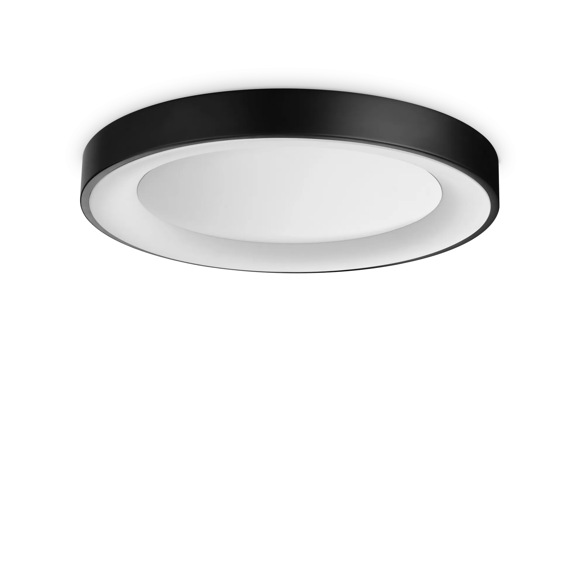 Planet 500mm LED Ceiling Flush Mount Light 25W 3000K Black - 328157