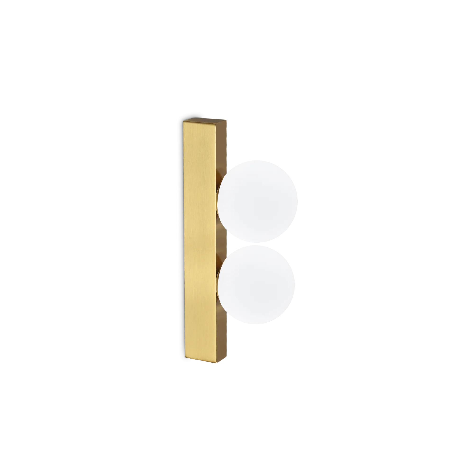 Ping Pong 2 Light LED Wall Light 6W 3000K Brass - 328287