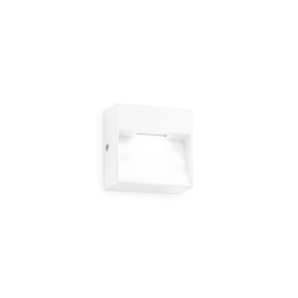 Dedra Large Exterior Wall Light 1.5W 3000K White - 328638