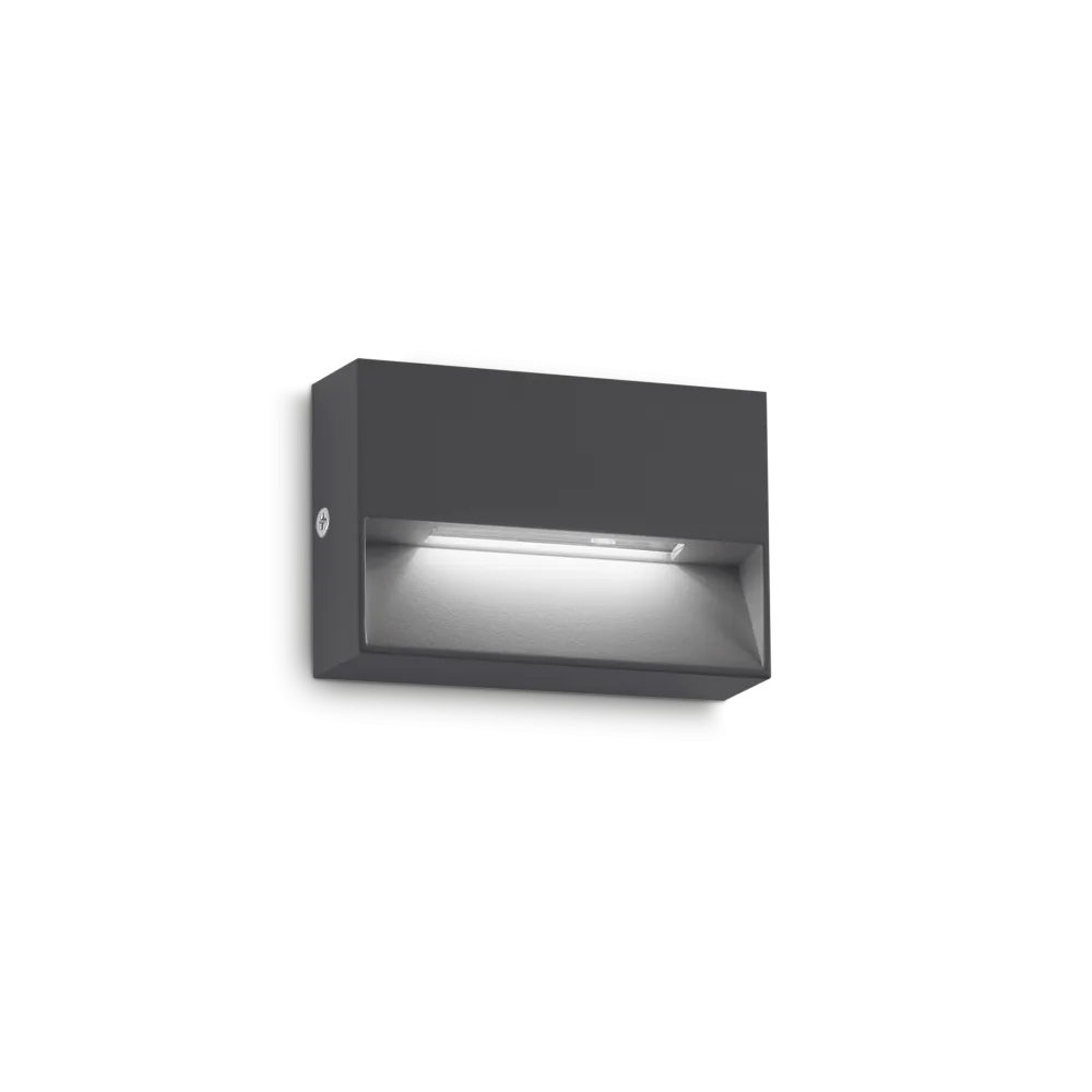 Dedra Small Exterior Wall Light 1.5W 3000K Anthracite - 328645