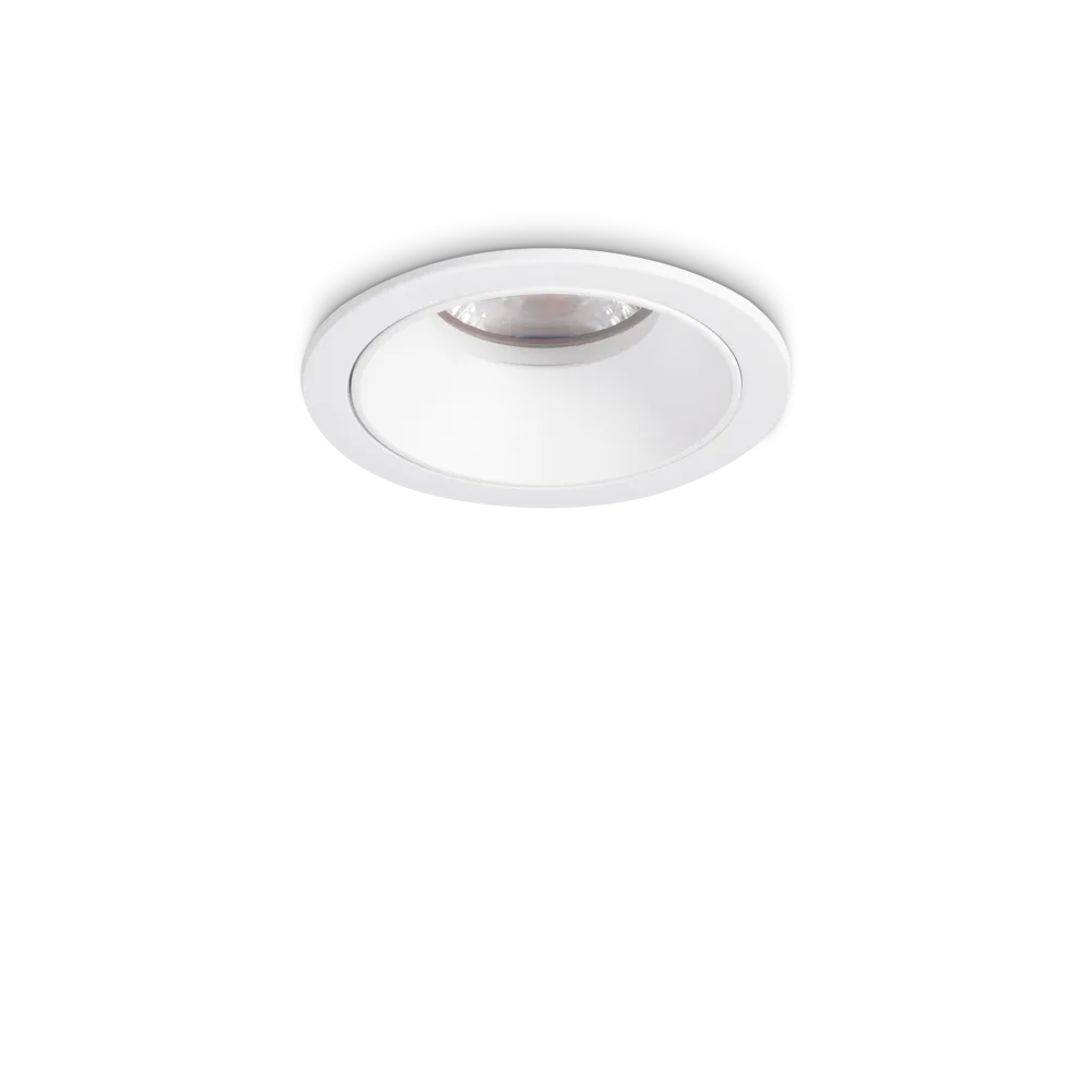 Game Trim Round Recessed LED Downlight 5.5W 3000K Aluminium White - 337142