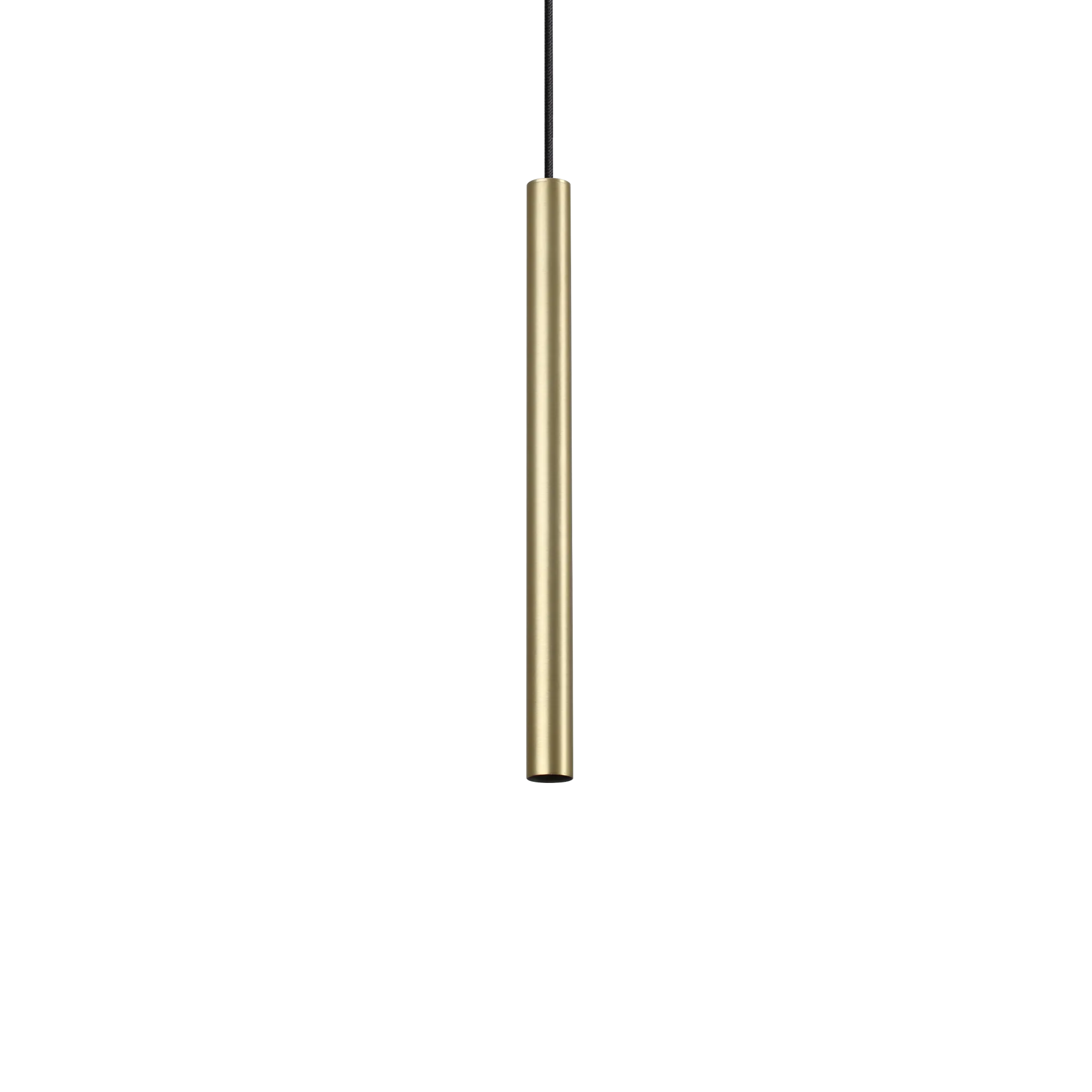 Ultrathin Small Round LED Pendant 11.5W 3000K Brass - 339726
