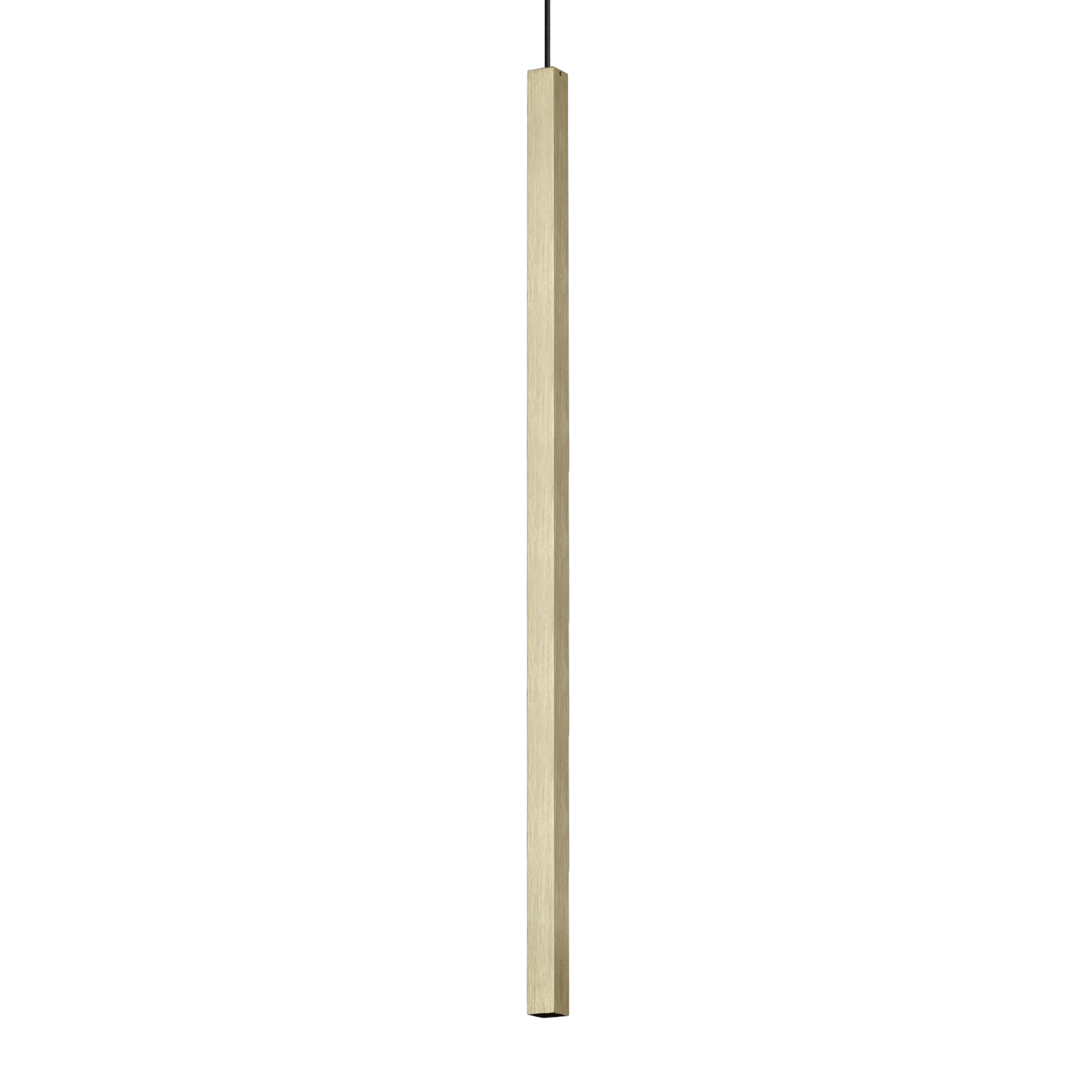 Ultrathin Large Square LED Pendant 11.5W 3000K Brass - 339757