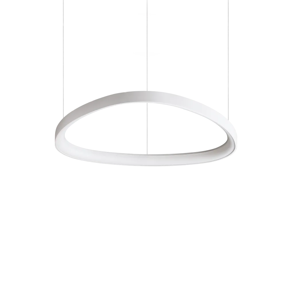 Gemini Metal LED Pendant 47W 2700K White - 341552
