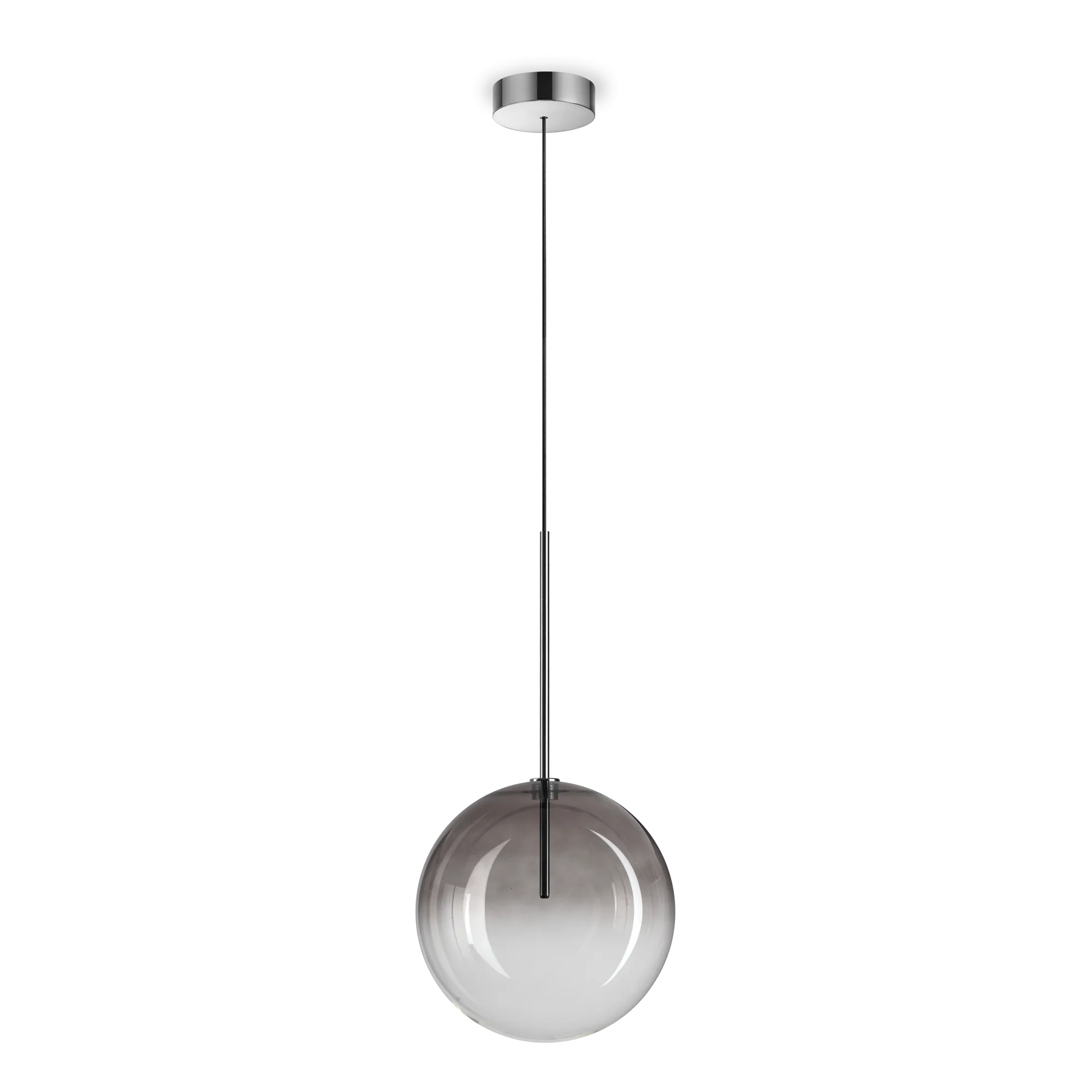 Equinoxe Large LED Pendant 2W 3000K Chrome - 345376