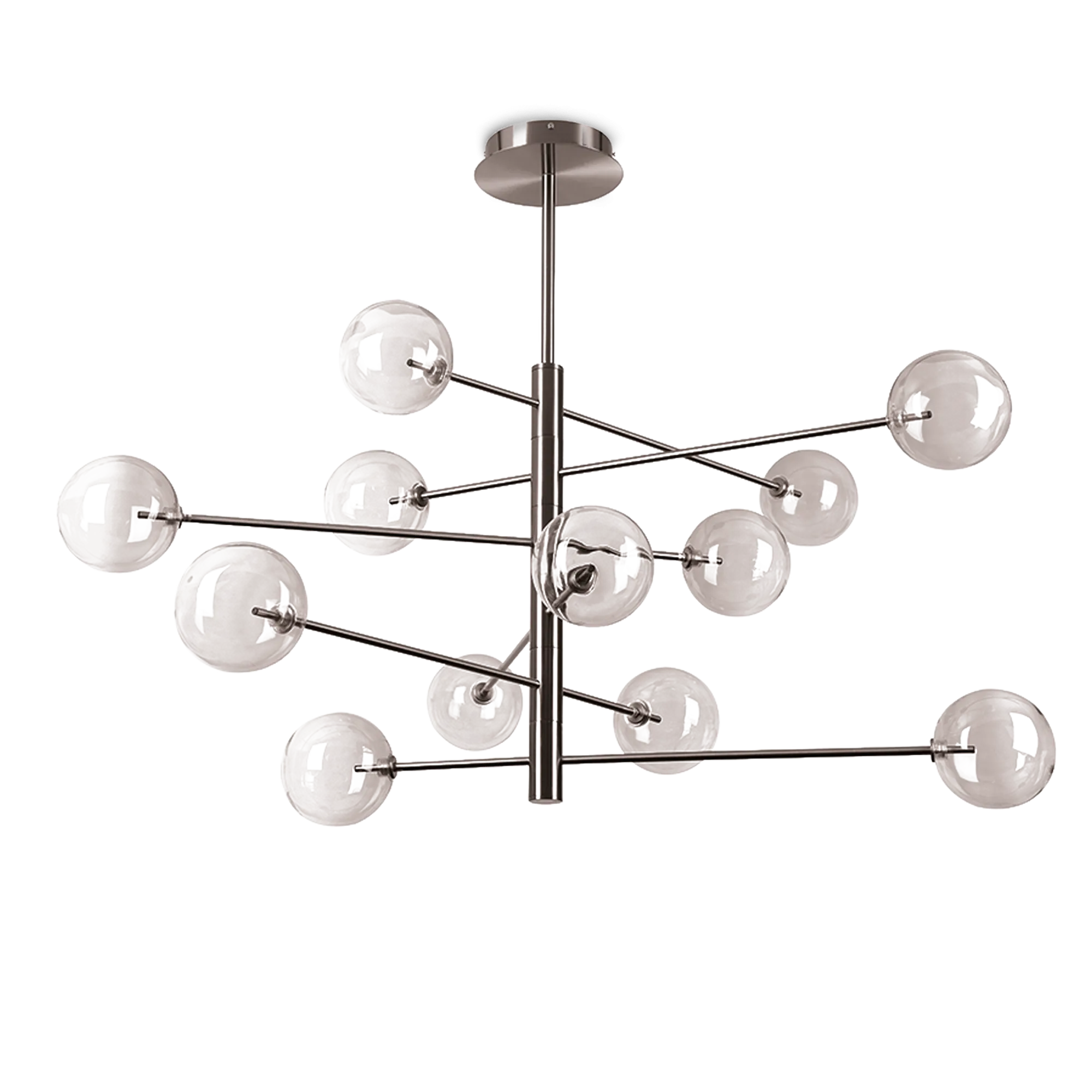 Equinoxe 12 Light LED Pendant 2W 3000K Chrome - 345390