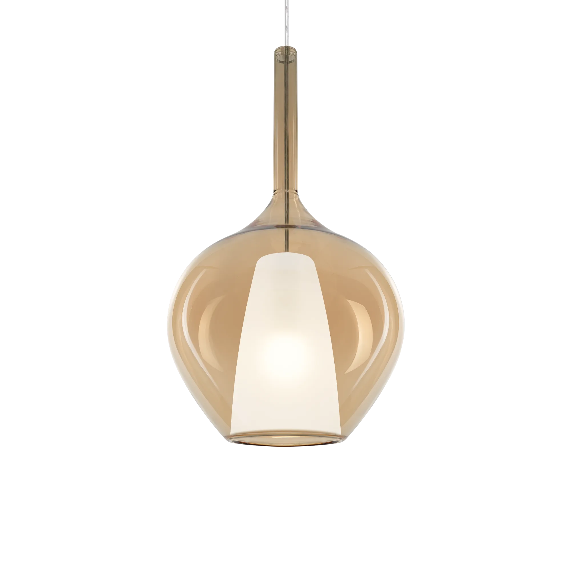 Kalique Pendant Light Amber - 359526