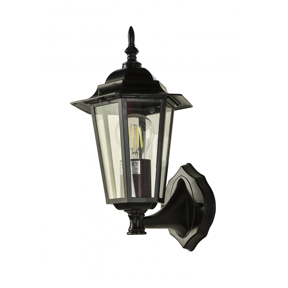 Buy Exterior Wall Lights Australia Fiorentino Lighting - LORY 1 Light Wall Light Black