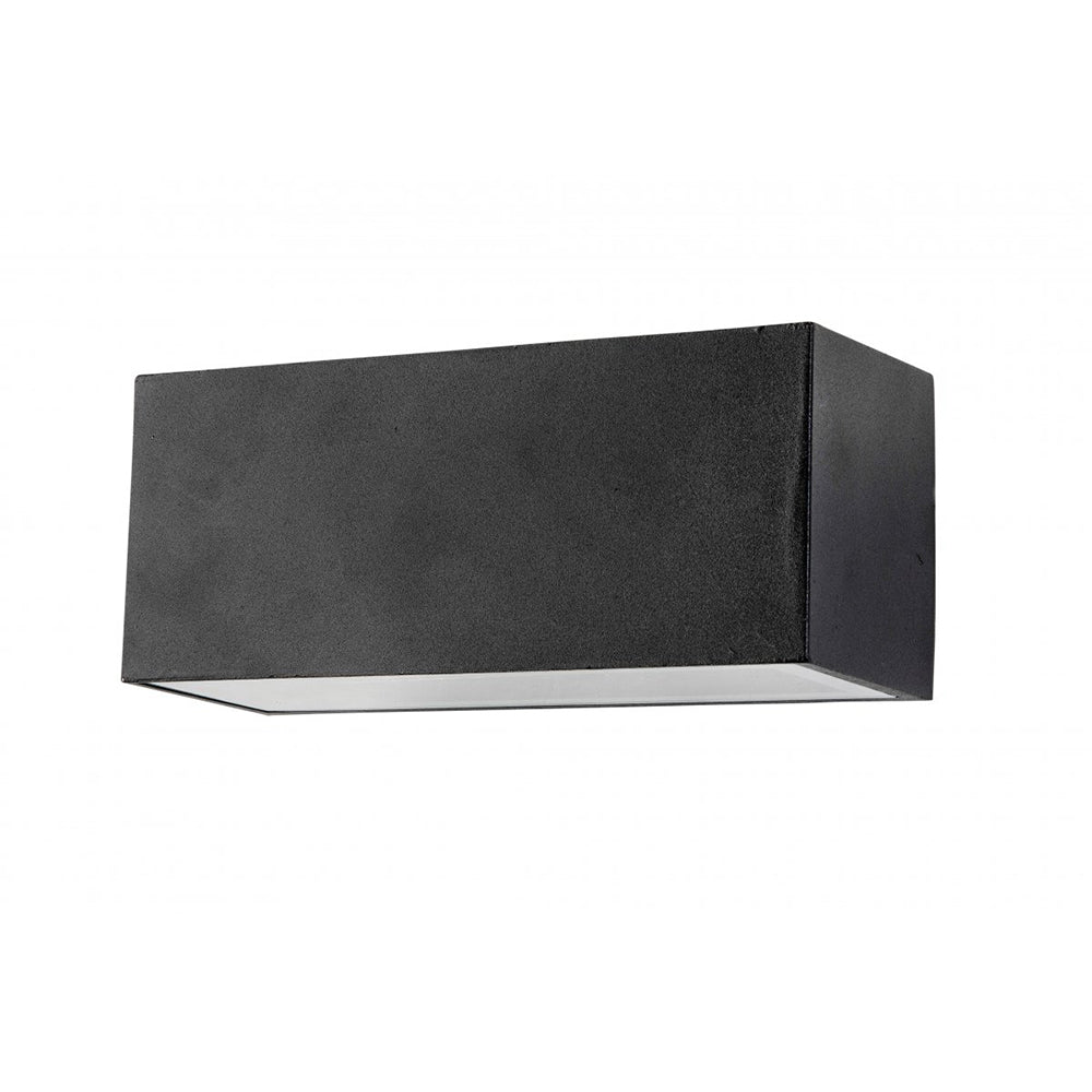 Buy Exterior Wall Lights Australia Fiorentino Lighting - GARBO 1 Light Wall Light Black