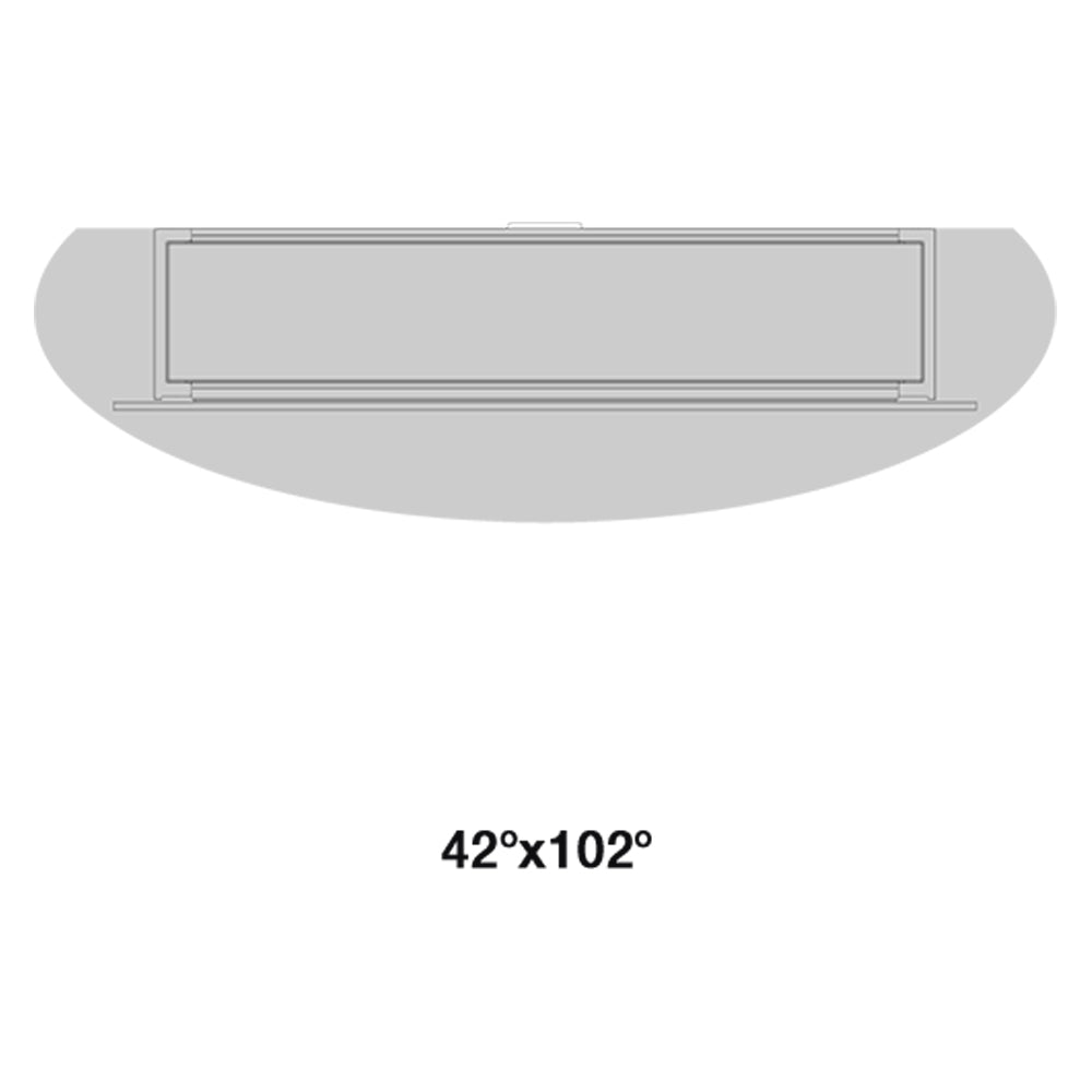 Berica Out 2.0 Flat Up & Down Wall Light 15W Aluminium 4000K - BU2010