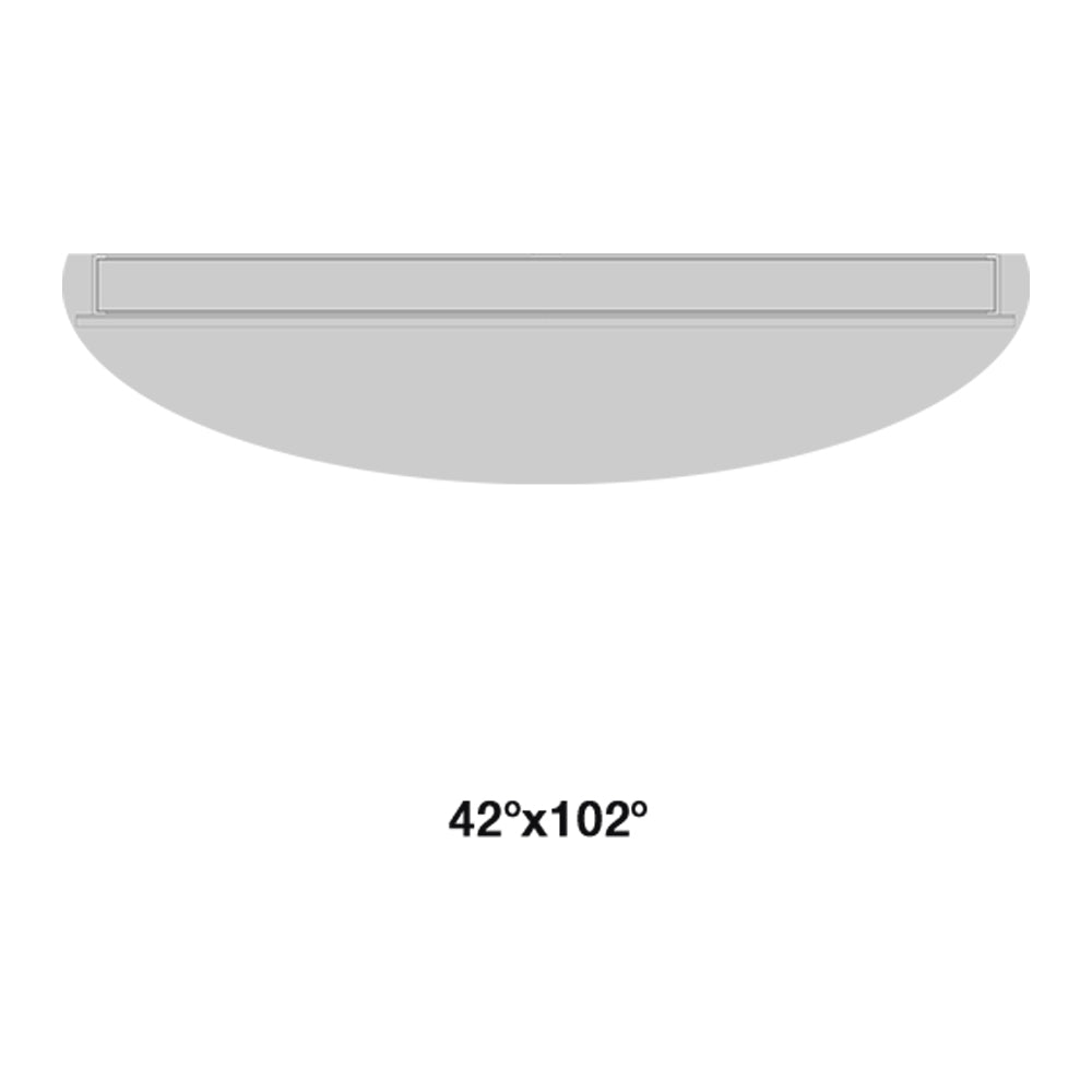 Buy Up / Down Wall Lights Australia Berica Out 1.2 Convex Up & Down Wall Light 56W CRI80 On / Off Aluminium 2200K - BU1210