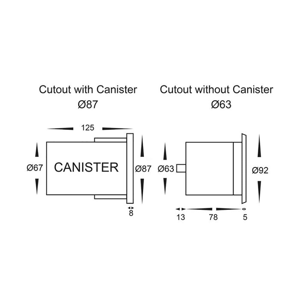 Buy Outdoor Step Lights Australia Ollo Outdoor Step Light 12V Brass 3CCT - HV19022T-BR
