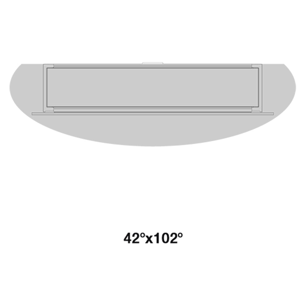 Berica Out 2.0 Flat Up & Down Wall Light 15W Aluminium 2700K - BU2010