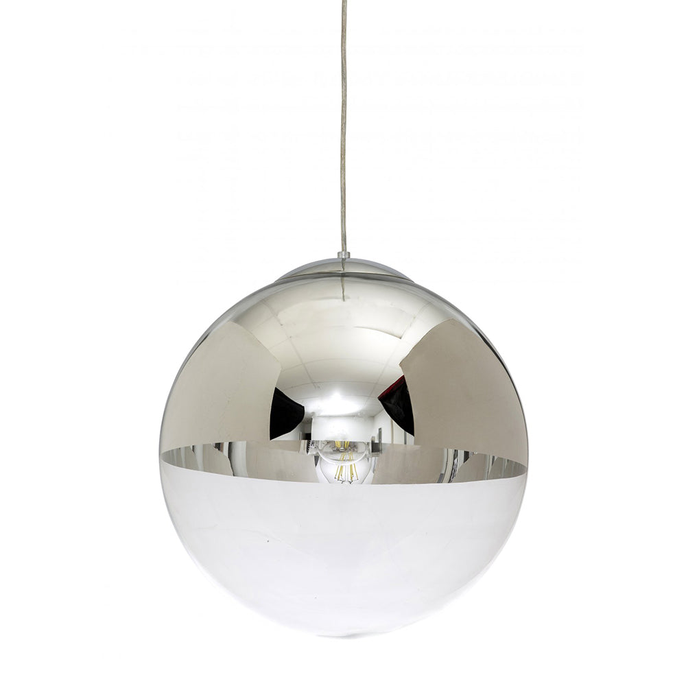 Buy Pendant Lights Australia Fiorentino Lighting - TICANO 1 Light Pendant 350mm Chrome